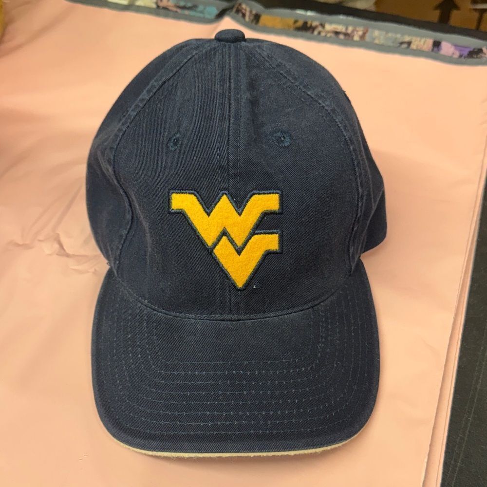 West Virginia Mountaineers Navy Adjustable Hat — Top of the World